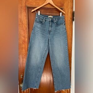 Madewell size 28 the perfect vintage wide leg jean